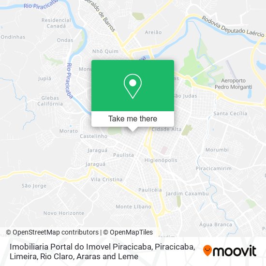 Imobiliaria Portal do Imovel Piracicaba map