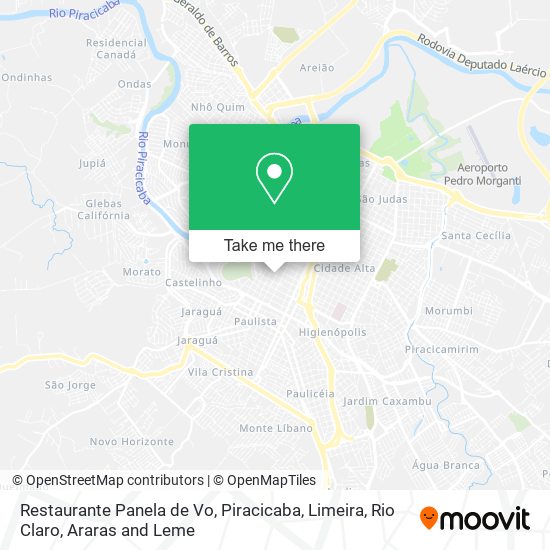 Restaurante Panela de Vo map
