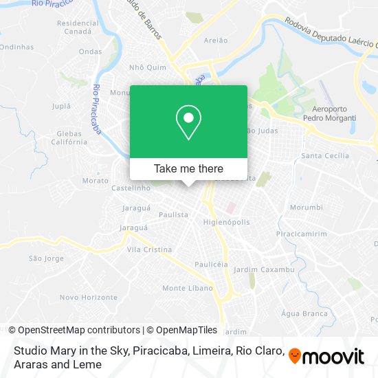 Studio Mary in the Sky map
