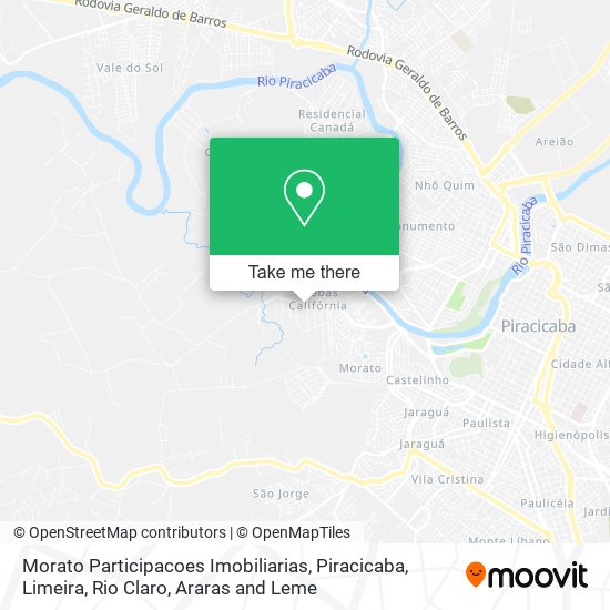 Mapa Morato Participacoes Imobiliarias