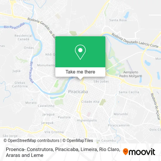 Proenca- Construtora map