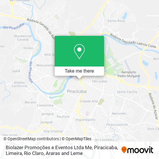 Mapa Biolazer Promoções e Eventos Ltda Me