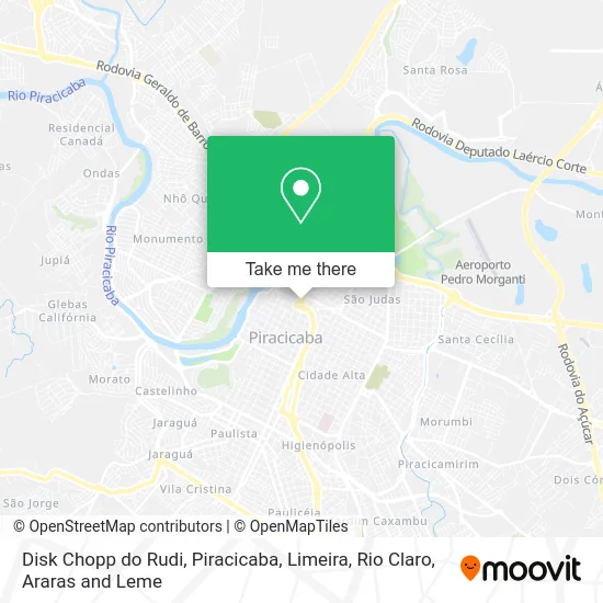 Disk Chopp do Rudi map