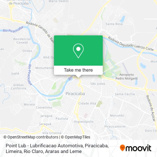 Point Lub - Lubrificacao Automotiva map