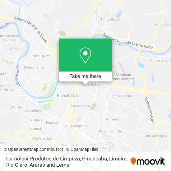 Camolesi Produtos de Limpeza map