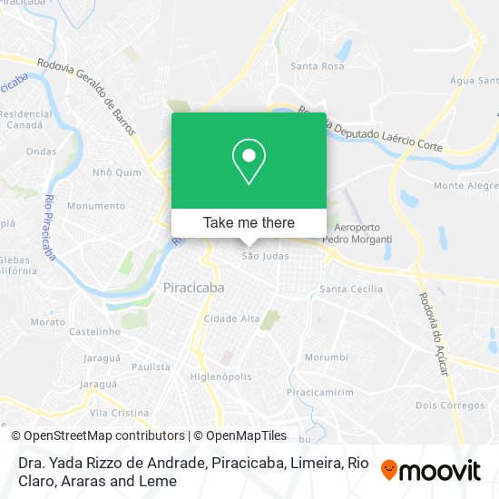 Dra. Yada Rizzo de Andrade map