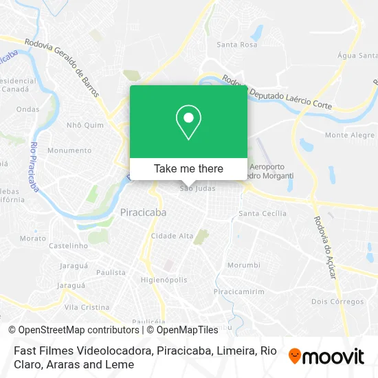 Fast Filmes Videolocadora map
