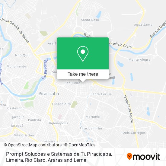 Prompt Solucoes e Sistemas de Ti map