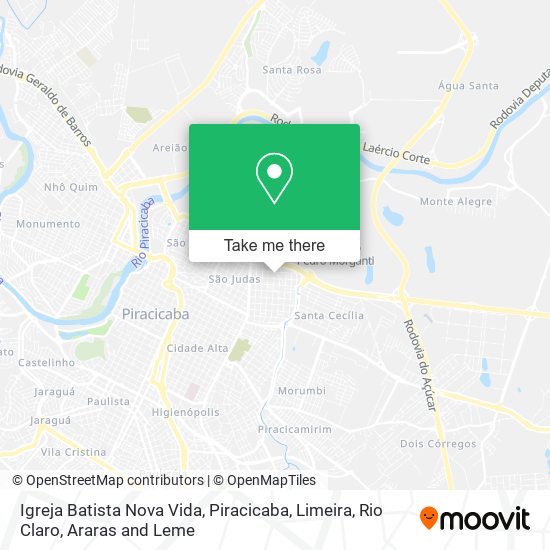 Igreja Batista Nova Vida map