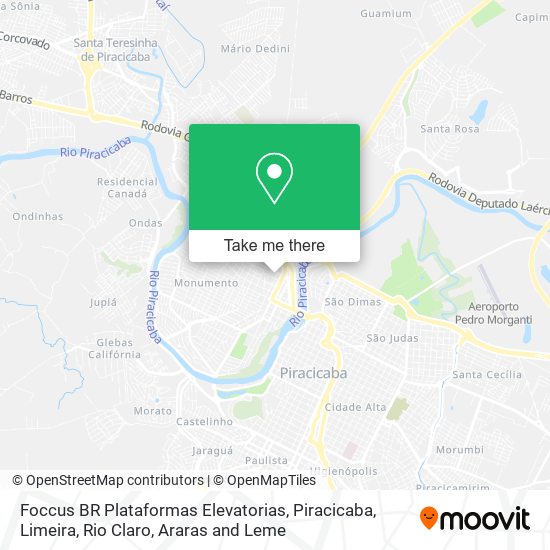 Foccus BR Plataformas Elevatorias map