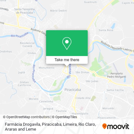 Farmácia Drogavila map