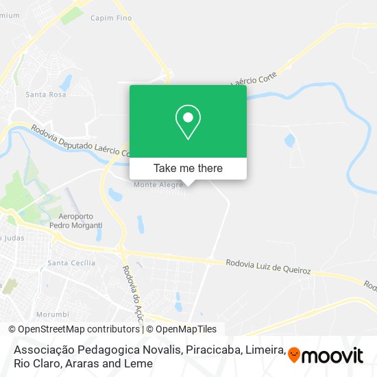 Associação Pedagogica Novalis map
