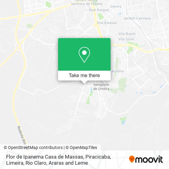 Flor de Ipanema Casa de Massas map