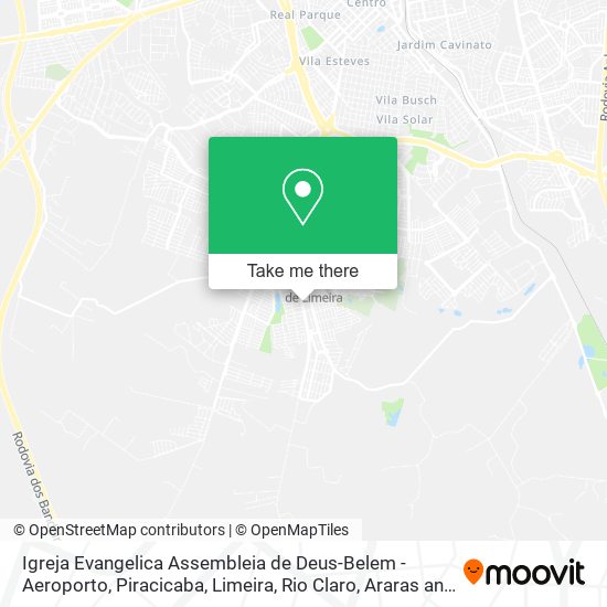 Igreja Evangelica Assembleia de Deus-Belem - Aeroporto map