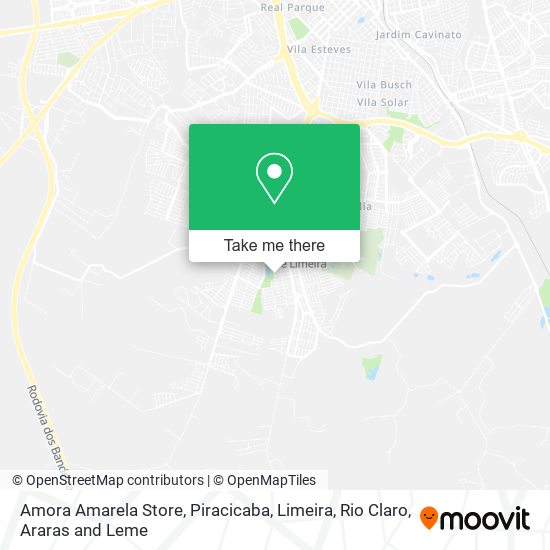 Amora Amarela Store map