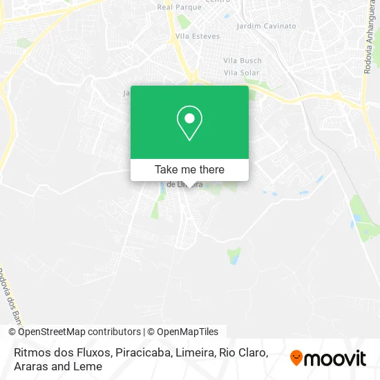 Ritmos dos Fluxos map