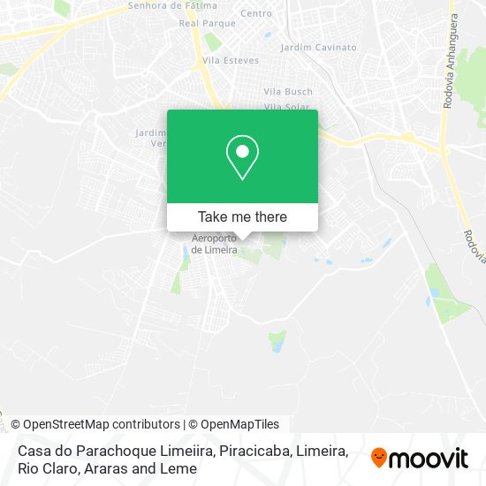 Casa do Parachoque Limeiira map