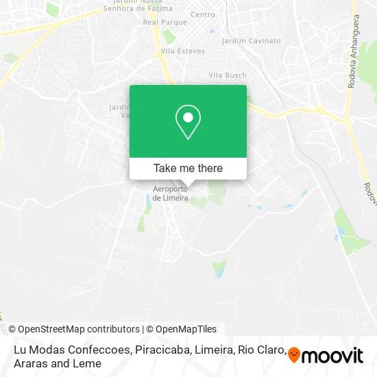 Lu Modas Confeccoes map