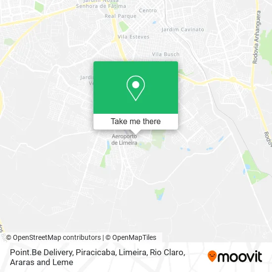 Point.Be Delivery map