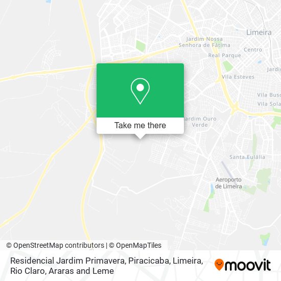 Residencial Jardim Primavera map