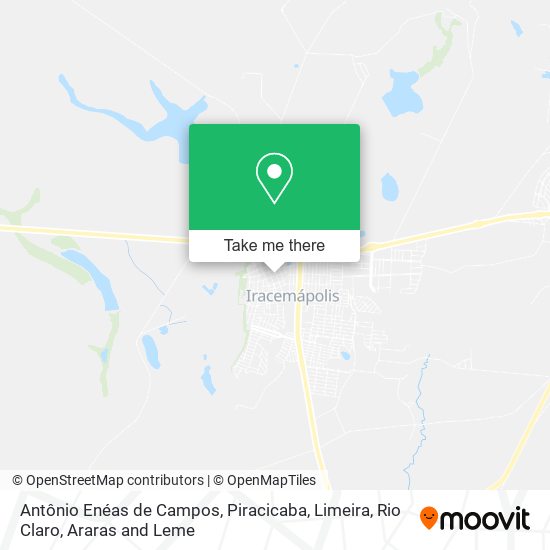 Antônio Enéas de Campos map