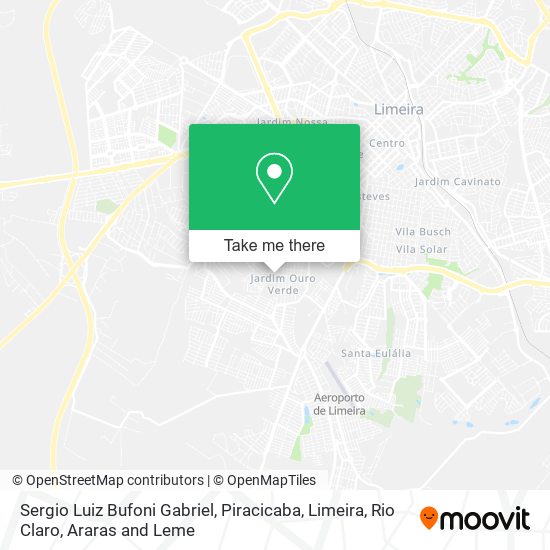Sergio Luiz Bufoni Gabriel map