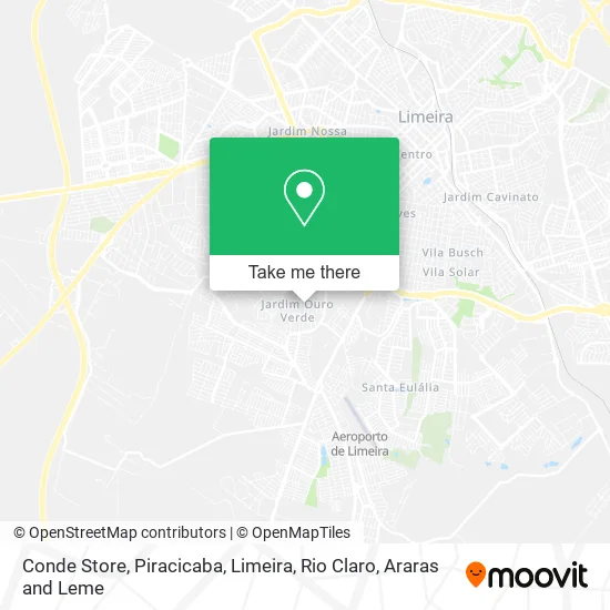 Conde Store map