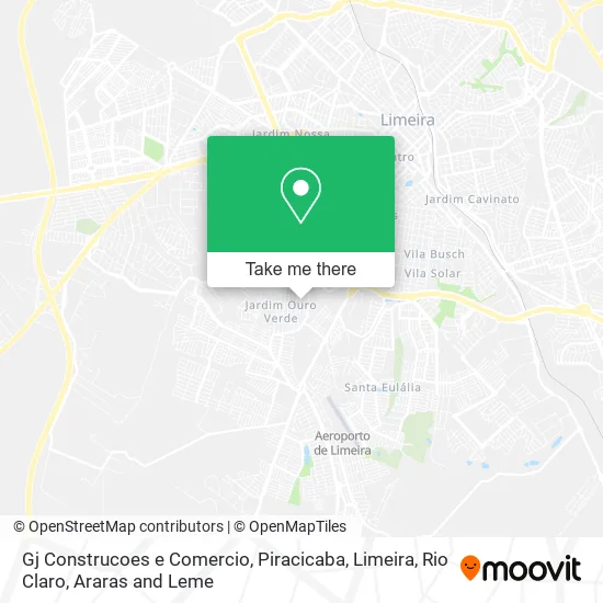 Gj Construcoes e Comercio map