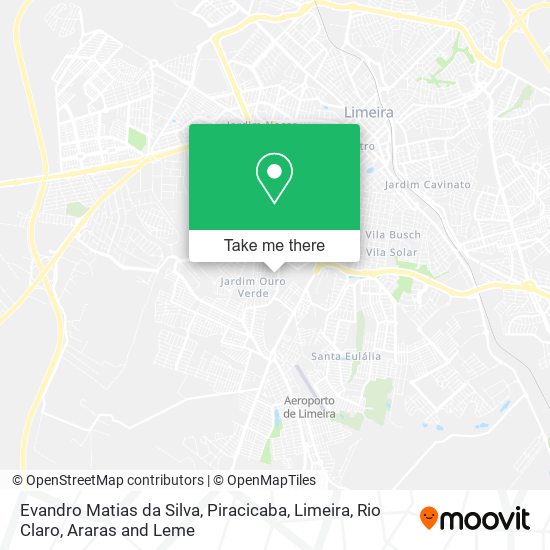 Evandro Matias da Silva map