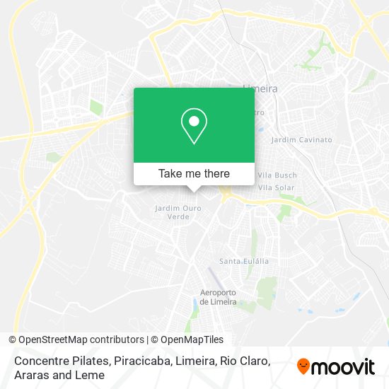 Concentre Pilates map