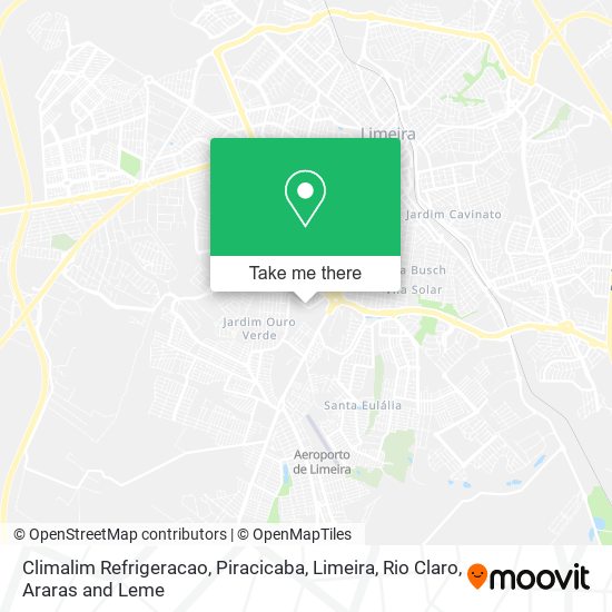 Climalim Refrigeracao map