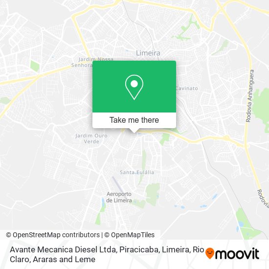 Avante Mecanica Diesel Ltda map