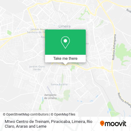 Mtwo Centro de Treinam map