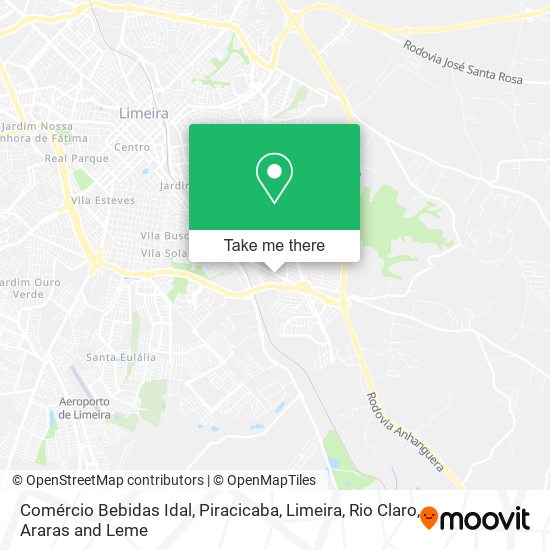 Comércio Bebidas Idal map