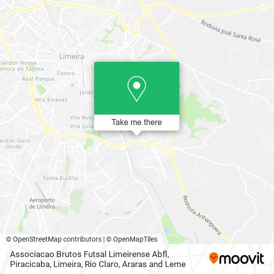 Associacao Brutos Futsal Limeirense Abfl map