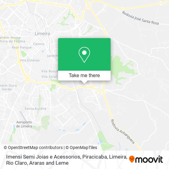 Imensi Semi Joias e Acessorios map