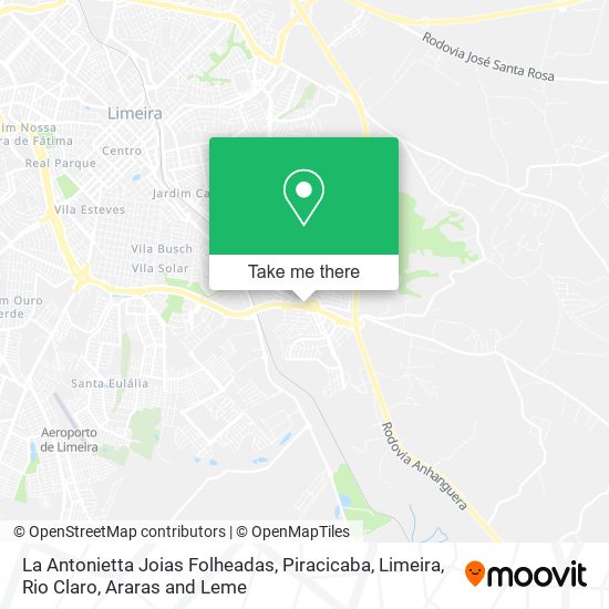 La Antonietta Joias Folheadas map