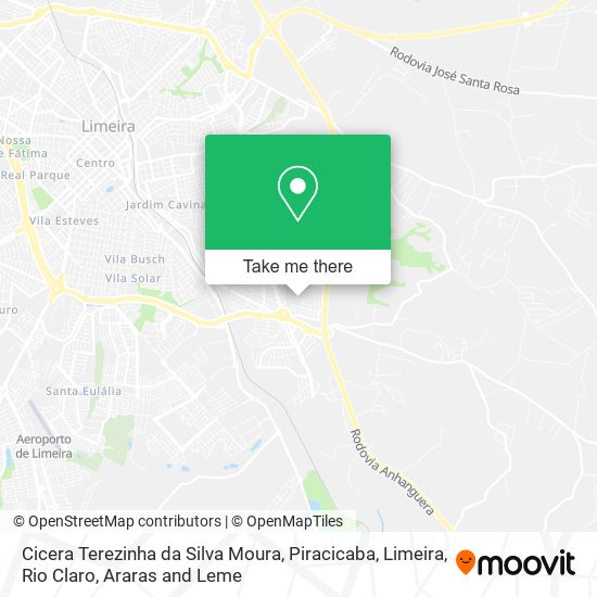 Cicera Terezinha da Silva Moura map