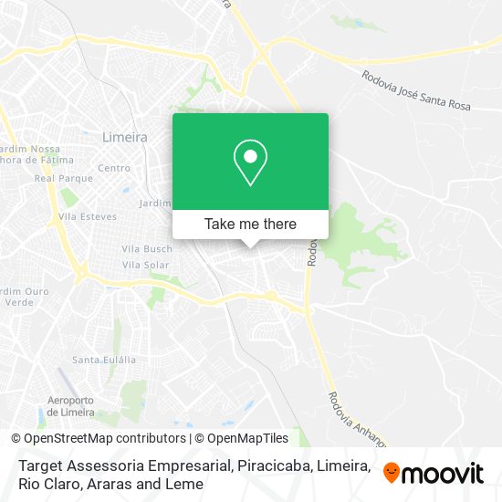 Mapa Target Assessoria Empresarial
