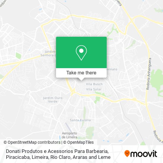 Mapa Donati Produtos e Acessorios Para Barbearia