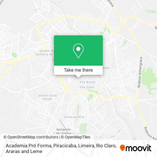 Academia Pró Forma map