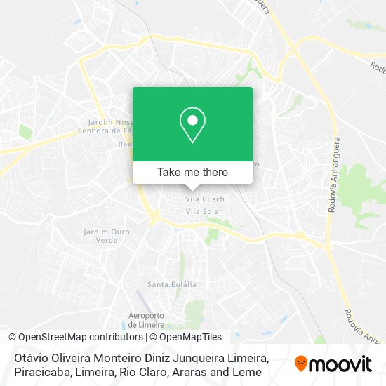 Otávio Oliveira Monteiro Diniz Junqueira Limeira map