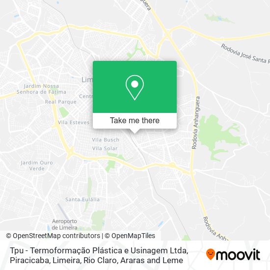 Tpu - Termoformação Plástica e Usinagem Ltda map