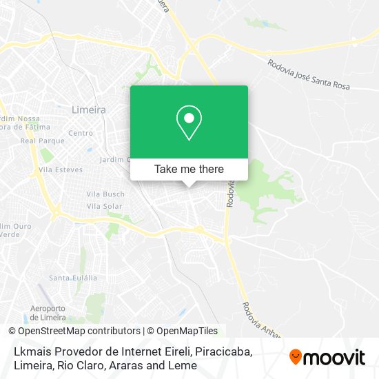 Lkmais Provedor de Internet Eireli map