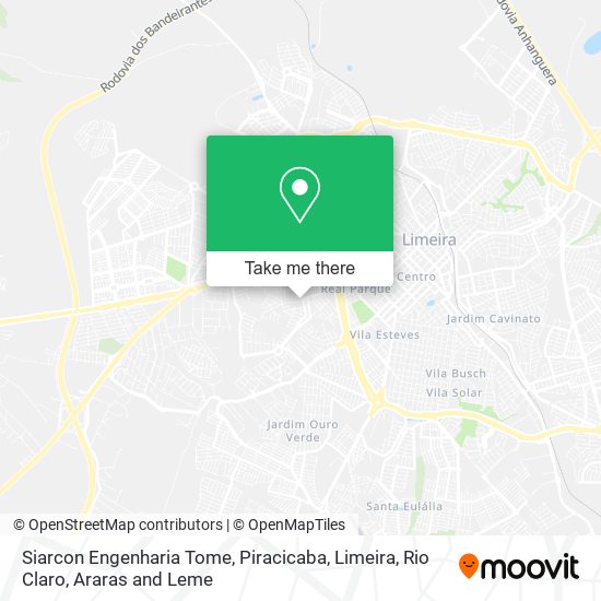 Siarcon Engenharia Tome map