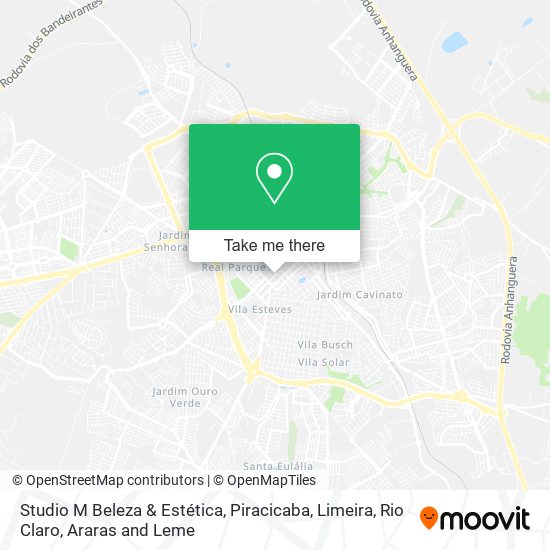 Studio M Beleza & Estética map
