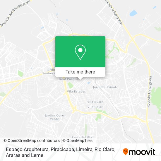 Espaço Arquitetura map