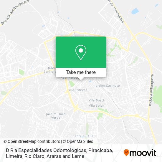 D R a Especialidades Odontologicas map