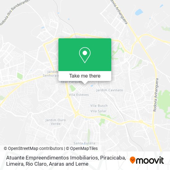 Atuante Empreendimentos Imobiliarios map