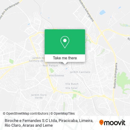 Biroche e Fernandes S C Ltda map